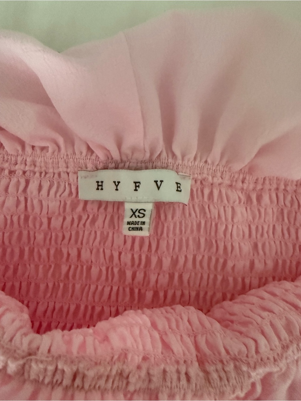 Pink Smocked Ruffle Dress - Picture 3 of 3